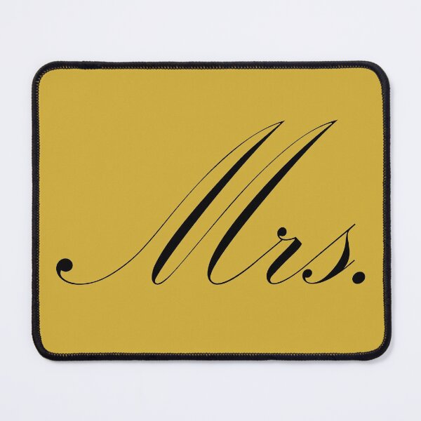 Item preview, Mrs. lettering for wife or bride designed and sold by -vage-.