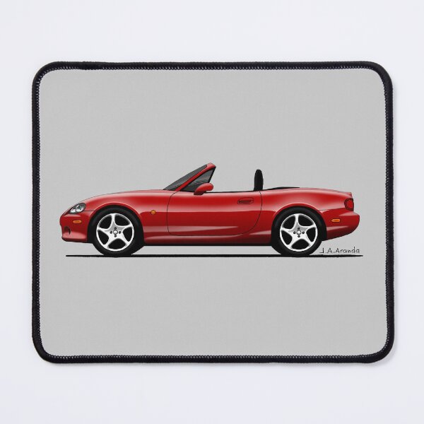 Item preview, red NB roadster convertible classic sports car designed and sold by designjaag.