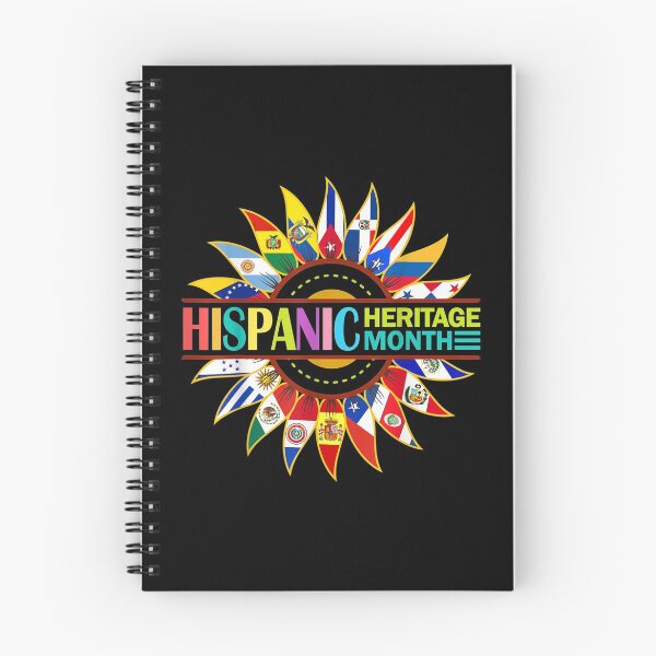 Item preview, Hispanic Heritage Month Latino Countries Flags Sunflower designed and sold by Axelbergmann.
