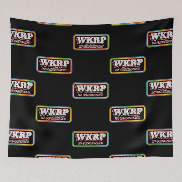 Item preview, WKRP In Cincinnati Retro Rainbow FanArt Design  designed and sold by mmons11.