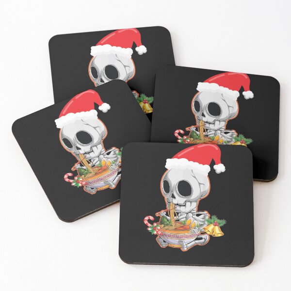 Item preview, Kawaii japanese anime skeleton ramen Christmas ramen Food Lovers  designed and sold by Jeny Lisa.