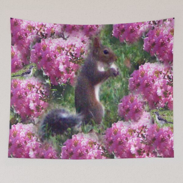 Item preview, Crepe Myrtle Squirrel designed and sold by kristalcurt.
