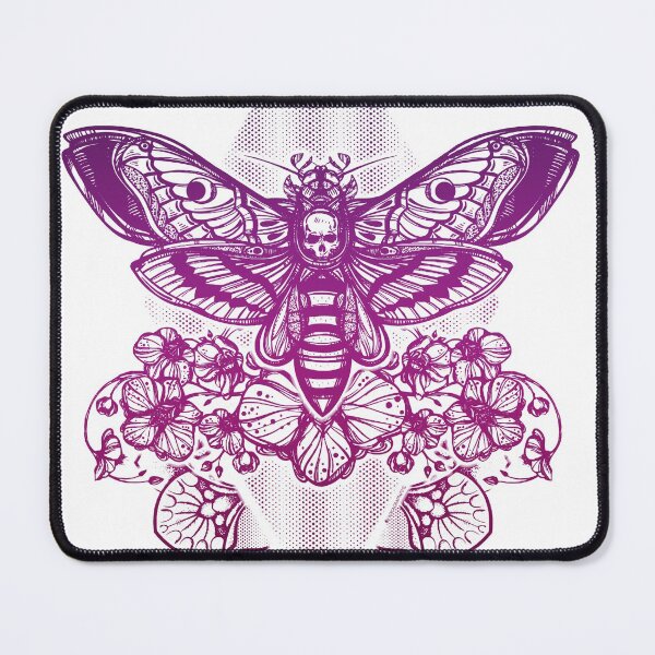 Item preview, Death Butterfly Mandala Purple designed and sold by KalikaGraphisme.