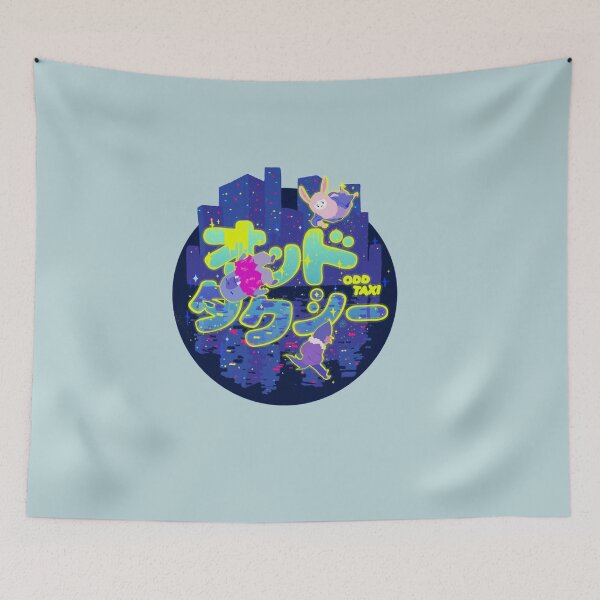 Item preview, ODD TAXI - night in Tokyo   designed and sold by ClubWild.