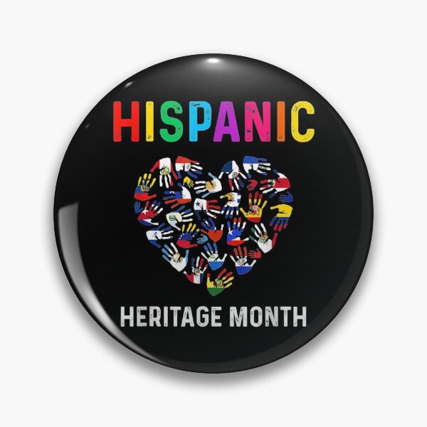 Item preview, National Hispanic Heritage month Hands All Countries Flags designed and sold by Axelbergmann.