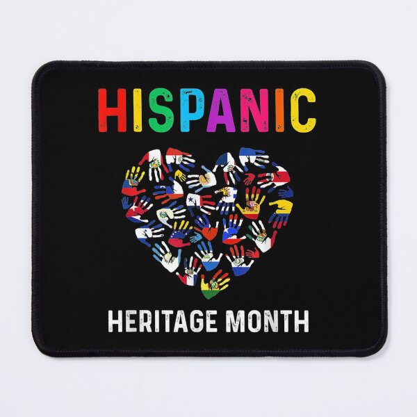 Item preview, National Hispanic Heritage month Hands All Countries Flags designed and sold by Axelbergmann.