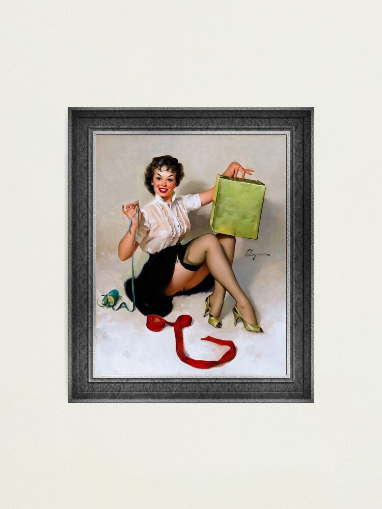 "Ordentliches Paket von Gil Elvgren Pinup Art Illustration Xzendor7 Reproduktionen alter Meister 