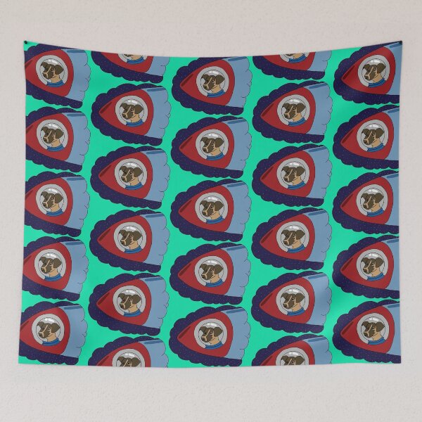 Item preview, Rocket Space Dog designed and sold by AnnieHines.