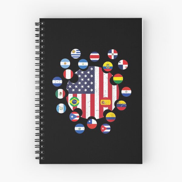 Item preview, National Hispanic Heritage Month American Latino Flags designed and sold by Axelbergmann.