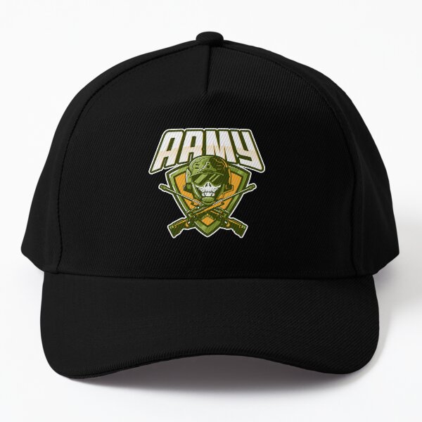 Army skull two Baseball Cap