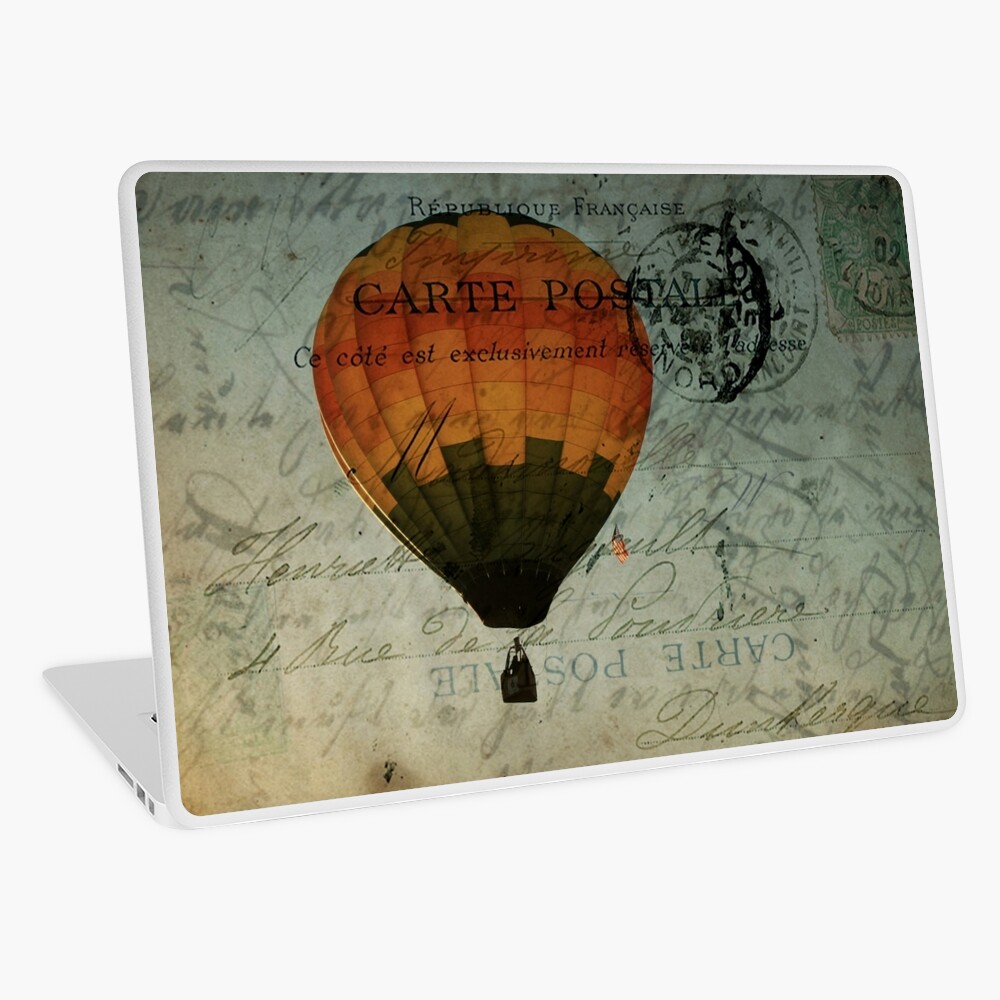 Come Travel the World With Me Laptop Skin