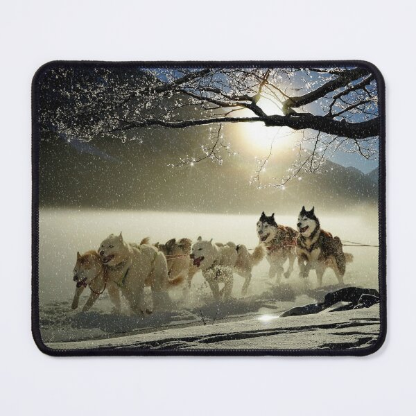 Item preview, Sled dogs designed and sold by fourretout.