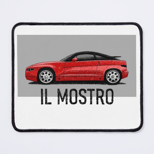 Item preview, My drawing of the SZ Zagato with the motto "Il Mostro" designed and sold by designjaag.