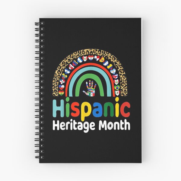 Item preview, National Hispanic Heritage month Rainbow Countries Flags designed and sold by Axelbergmann.