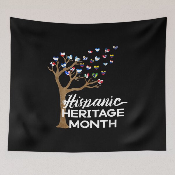 Item preview, Hispanic Heritage Month 2021 Latin Flags designed and sold by Axelbergmann.