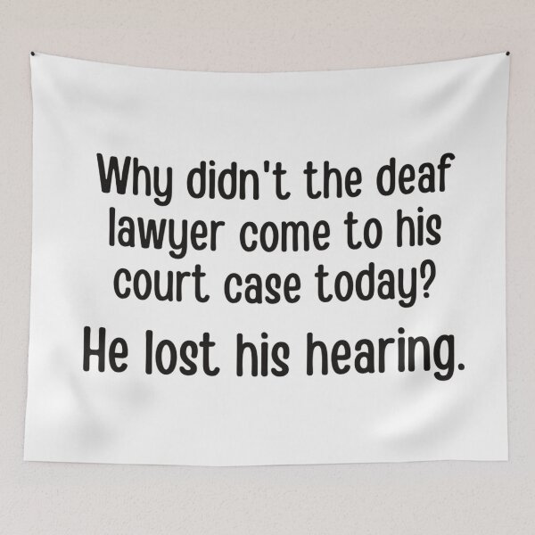 Item preview, Lawyer joke/pun - funny lawyer gift #12 designed and sold by PickaSticka.