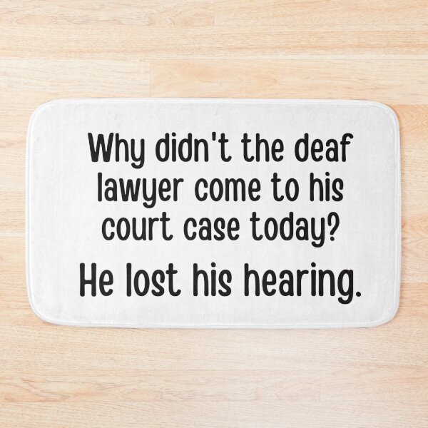Item preview, Lawyer joke/pun - funny lawyer gift #12 designed and sold by PickaSticka.