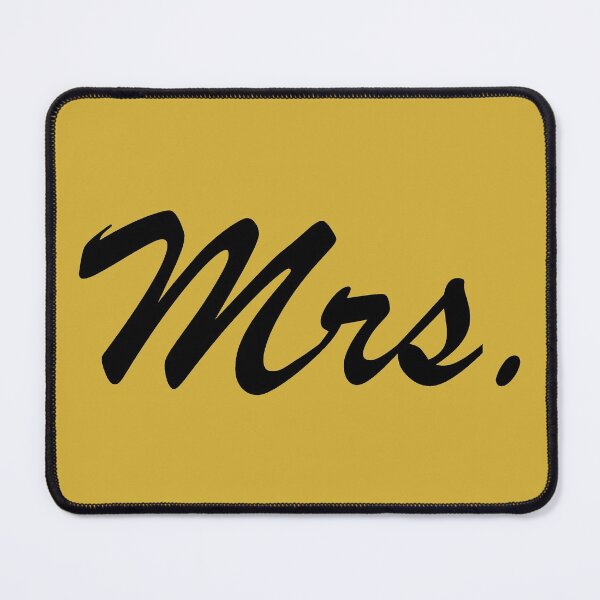 Item preview, Mrs. lettering for wife or bride designed and sold by -vage-.