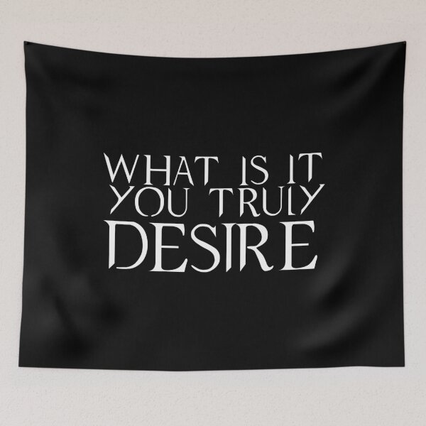 Item preview, What is it you truly desire Lucifer designed and sold by ProdbyNiECO.