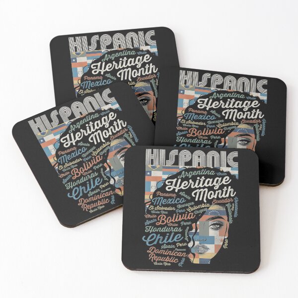 Item preview, Latina Woman Art Hispanic Heritage Month Latin Country Flags designed and sold by Axelbergmann.