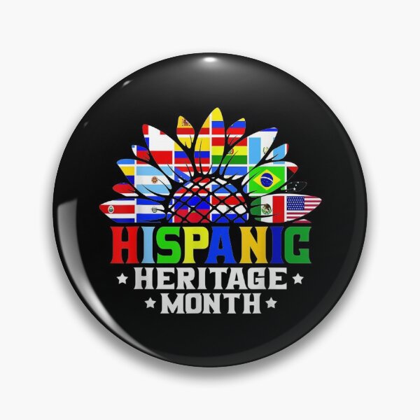 Item preview, National Hispanic Heritage Month Decoration Flags Sunflower designed and sold by Axelbergmann.