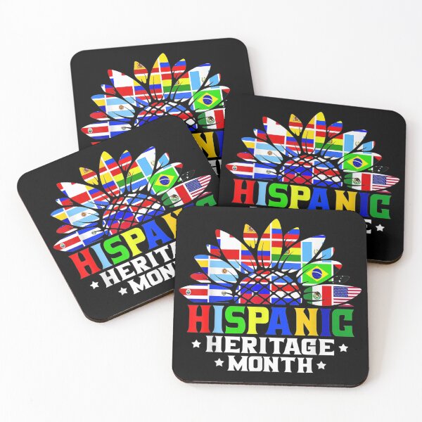 Item preview, National Hispanic Heritage Month Decoration Flags Sunflower designed and sold by Axelbergmann.