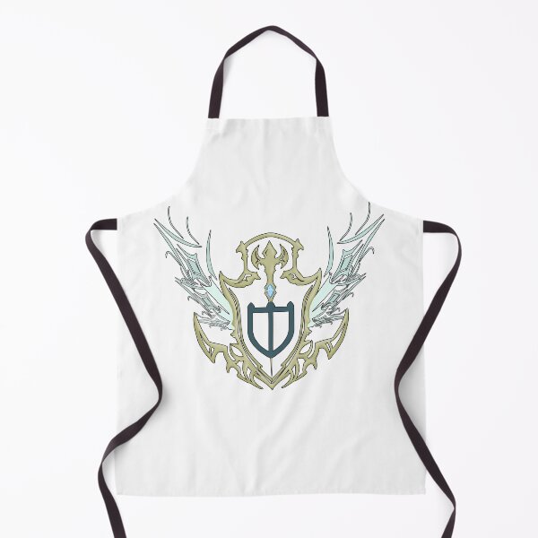 Item preview, Final Fantasy XIV Paladin Shield (Black Outline) designed and sold by twitchleah.