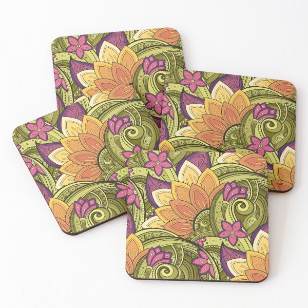 Item preview, Paisley Print with Vintage Floral Motifs designed and sold by lissantee.