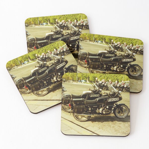 Item preview, French Police Motorcyclists in Paris designed and sold by RogerRoy.