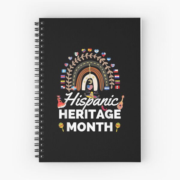 Item preview, National Hispanic Heritage month Rainbow All Countries Flags designed and sold by Axelbergmann.