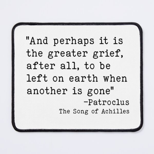 Item preview, The Song of Achilles Quote designed and sold by jordanallan.