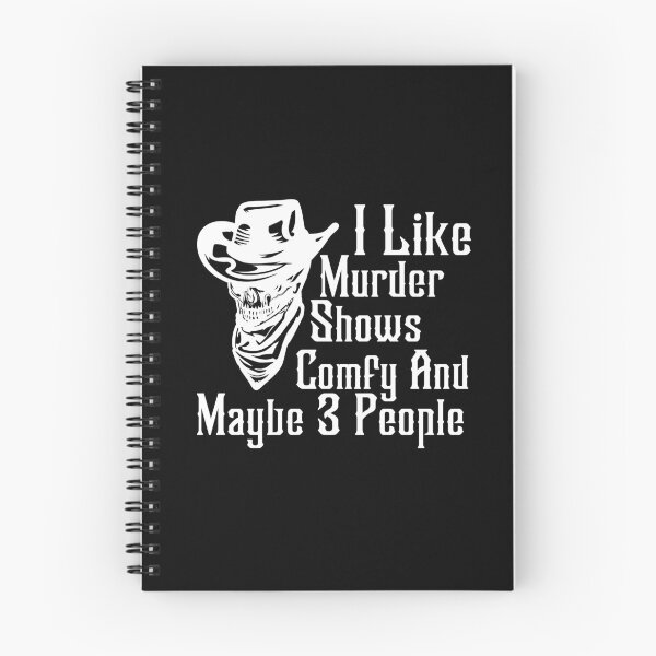 Item preview, I Like Murder Shows Comfy And Maybe 3 People designed and sold by Artnight.