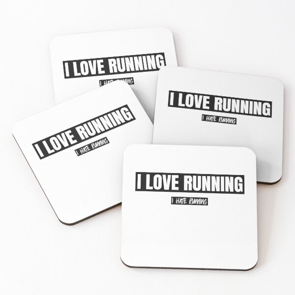 Item preview, I love hate running designed and sold by lach3.