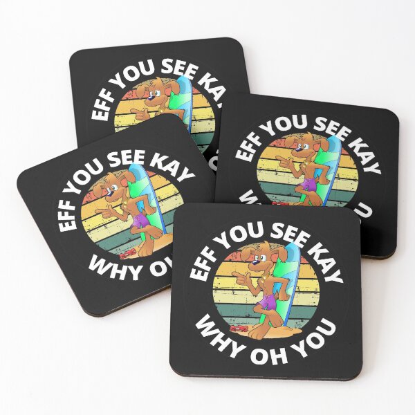 Item preview, Eff You See Kay Why Oh You Surfer Dog designed and sold by RGRamsey.