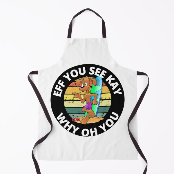 Item preview, Eff You See Kay Why Oh You Surfer Dog designed and sold by RGRamsey.