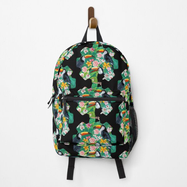 Item preview, Jungle toucans and flowers designed and sold by SKMAXX.