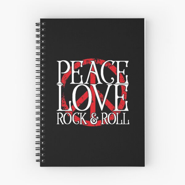 Item preview, Peace, Love, Rock And Roll, Cool Peace Symbol Hippie Design  designed and sold by johnson6828.