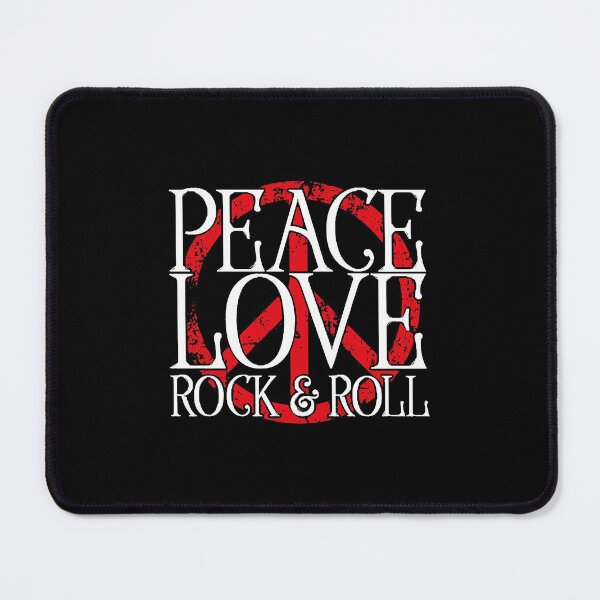 Item preview, Peace, Love, Rock And Roll, Cool Peace Symbol Hippie Design designed and sold by johnson6828.