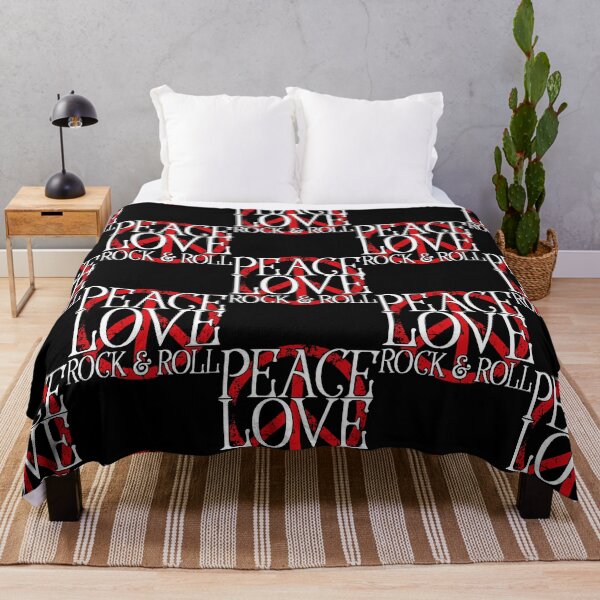 Item preview, Peace, Love, Rock And Roll, Cool Peace Symbol Hippie Design  designed and sold by johnson6828.