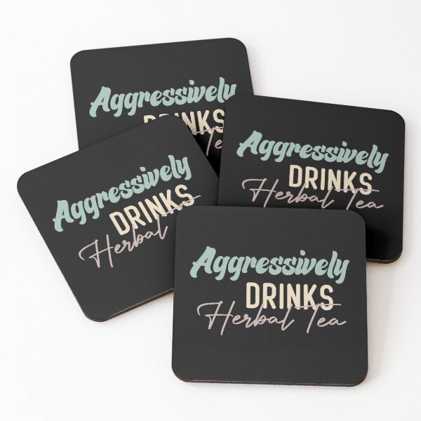 Item preview, Aggressively Drinks Herbal Tea designed and sold by medbdj.