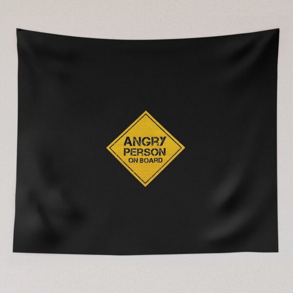 Item preview, Angry Person On Board designed and sold by CAUTION SHOP.