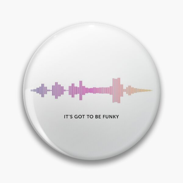 Item preview, It's Got To Be Funky Sound Wave (Colour on White) designed and sold by STUDIO-72.