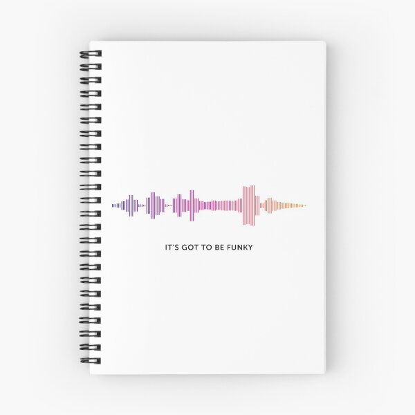Item preview, It's Got To Be Funky Sound Wave (Colour on White) designed and sold by STUDIO-72.