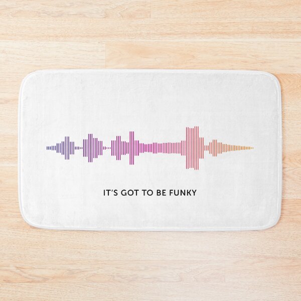 Item preview, It's Got To Be Funky Sound Wave (Colour on White) designed and sold by STUDIO-72.