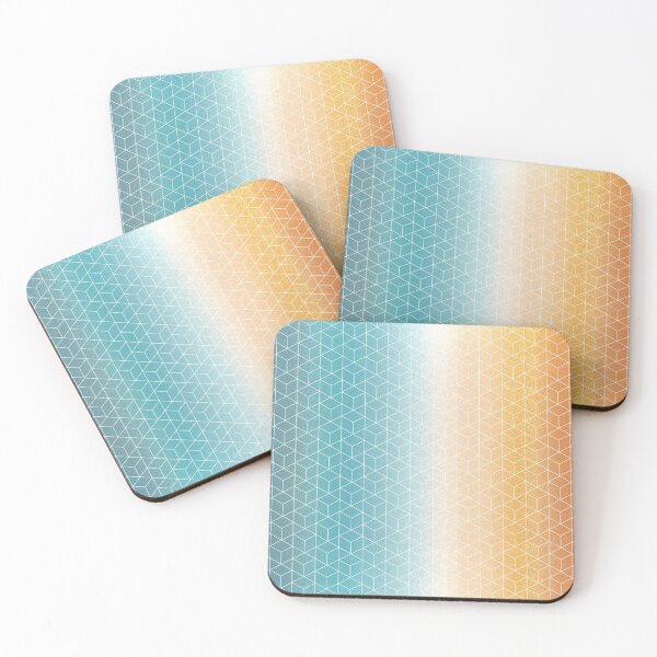 Item preview, Color Transition Hexagon Pattern designed and sold by bubblyshades.