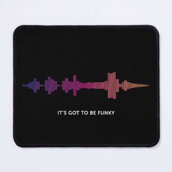 Item preview, It's Got To Be Funky Sound Wave (Colour on Black) designed and sold by STUDIO-72.