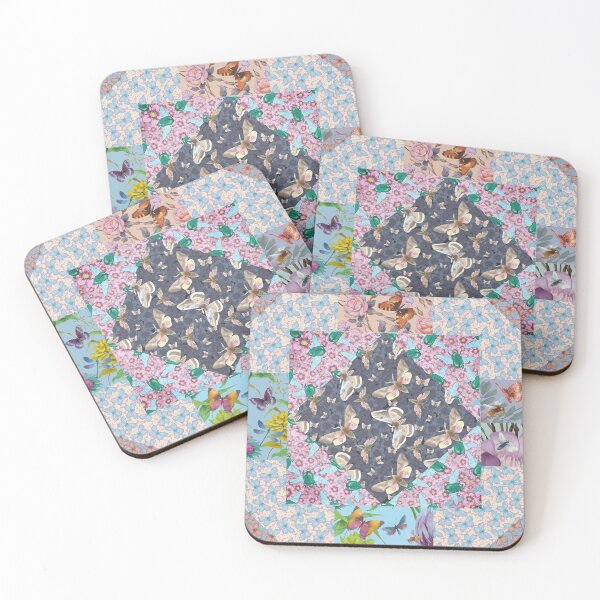 Item preview, Insects patchwork designed and sold by fairytaleprints.
