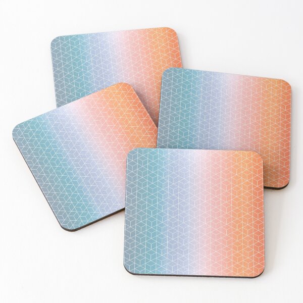 Item preview, Color Transition Hexagon Pattern designed and sold by bubblyshades.