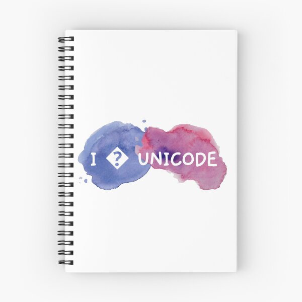Item preview, I � UNICODE designed and sold by JINRANIN.