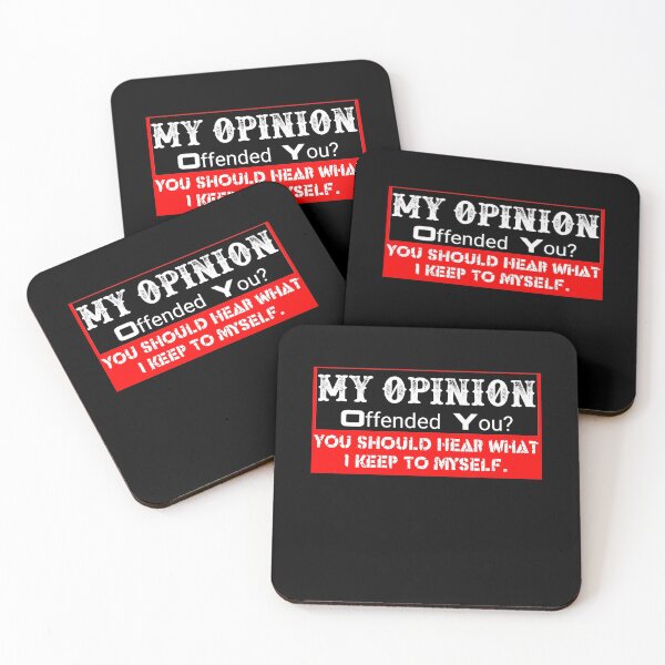 Item preview, My Opinion Offended You Adult Humor Novelty Sarcasm Witty Mens Funny designed and sold by Mohamedprf.